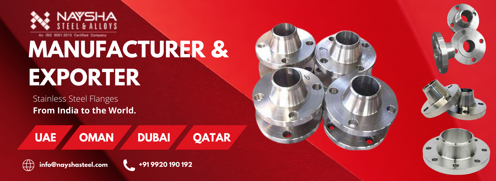 Stainless Steel Flanges Mnaufacturer Supplier in Oman