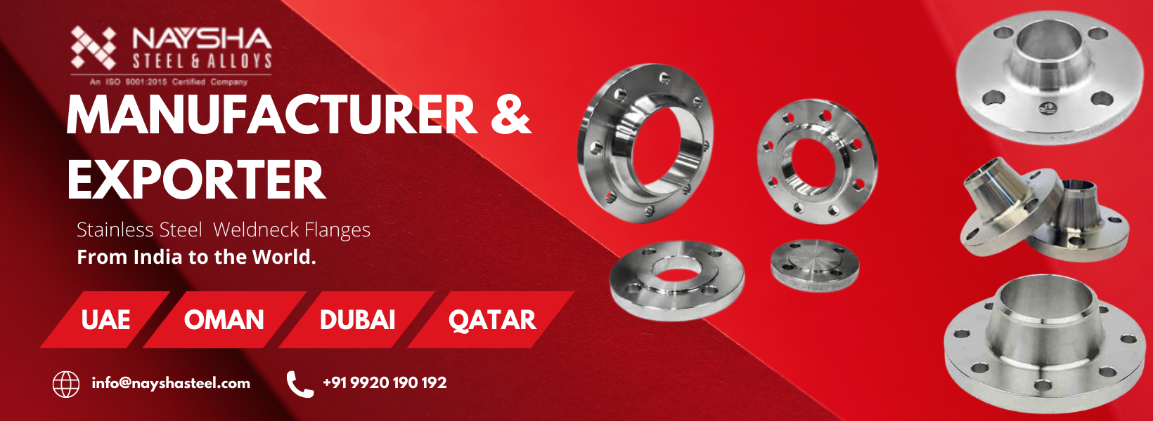 Stainless Steel Flanges Mnaufacturer Supplier in UAE